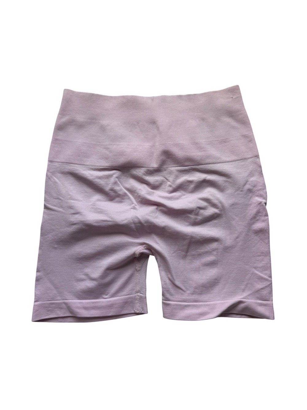 Women’s High-Waist Seamless Bike Shorts - Light Lavender Pink